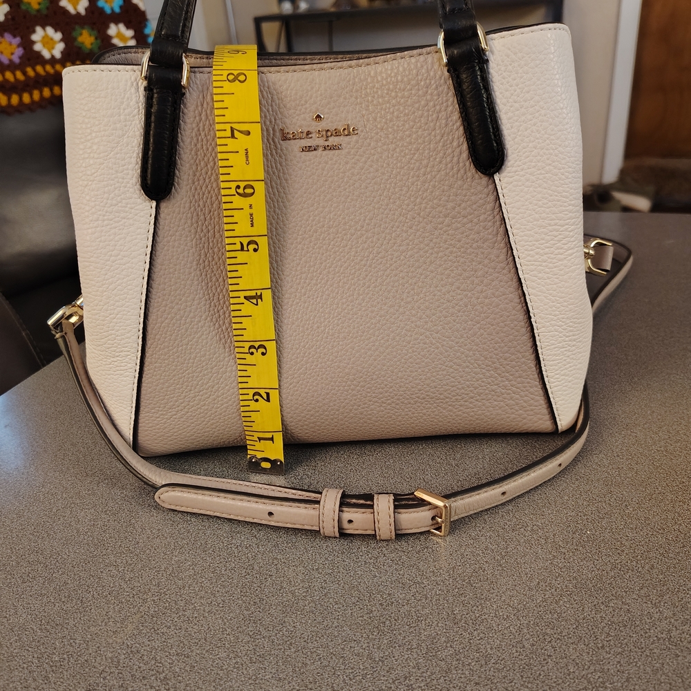 Kate Spade Taupe and White Women's Bag - Picture 10 of 10